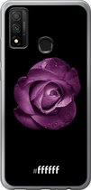 Huawei P Smart (2020) Hoesje Transparant TPU Case - Purple Rose #ffffff