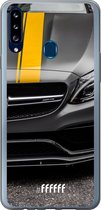 Samsung Galaxy A20s Hoesje Transparant TPU Case - Mercedes Preview #ffffff
