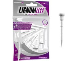 Lignum Tees 53 mm bag 16 pcs White