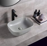 Star & Art | Waskom | Mat Licht grijs | Nano & Slimline Technologie | 45,5x32x13,5 cm