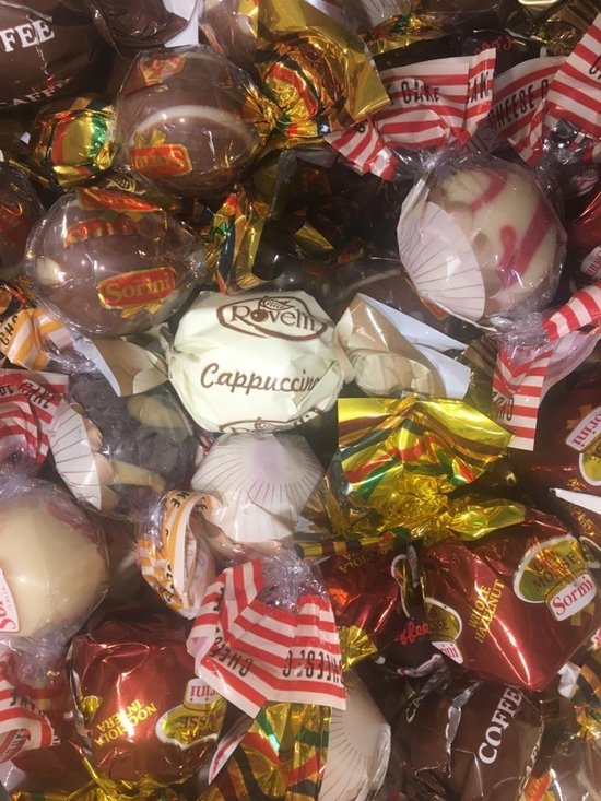 Verre à thé - Amis - Rempli de bonbons italiens emballés - Dans une boîte  cadeau avec... | bol