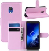 Book Case - Alcatel 1C (2019) Hoesje - Pink