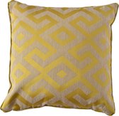 Decorative cushion Paris yellow 60x60 cm