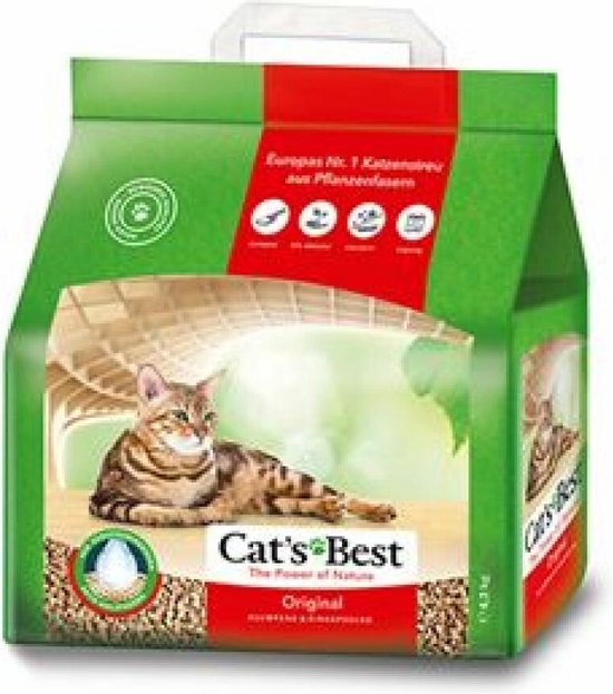 Cat’S Best Oko Plus Korrels – Kattenbakvulling – 10 L
