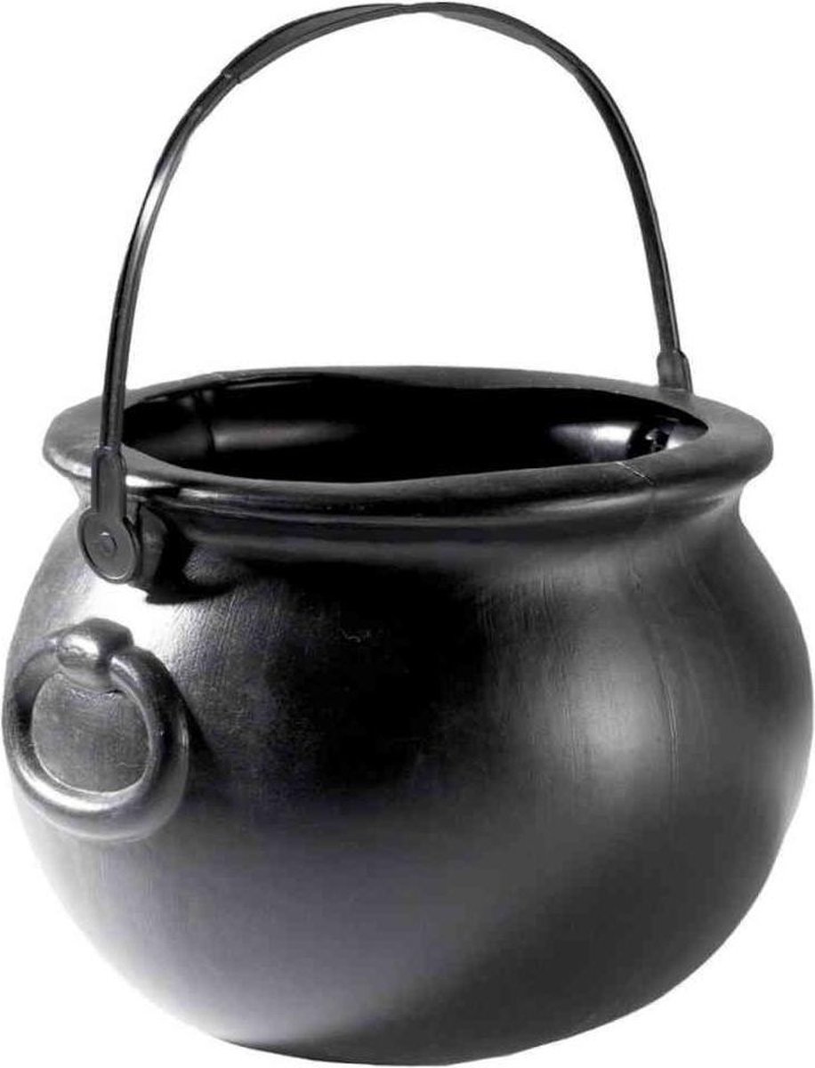 Smiffys - Cauldron Halloween Decoratie - Zwart