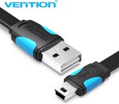 Vention Mini USB 5 Pin naar USB 2.0 kabel 2 Meter