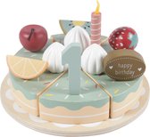 Gâteau d'anniversaire en bois Little Dutch XL - à partir de 3 ans