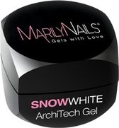MarilyNails - Snow White - ArchiTech Gel - Buildergel - Witte gel - 40ml
