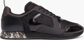 Cruyff Lusso Lage sneakers - Dames - Zwart - Maat 44