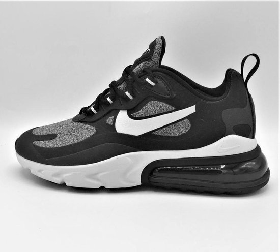 bal Voorzitter Fonkeling Nike W Air Max 270 React - Black/Vast-Gray/White - Maat 36.5 | bol.com