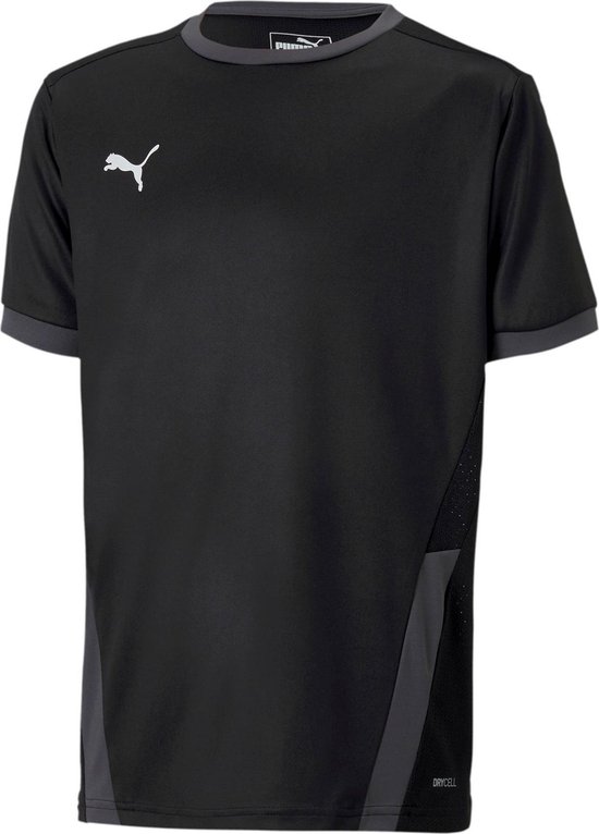 Puma Sportshirt - Maat 152  - Unisex - zwart,wit