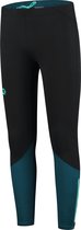 Rogelli Runningtight Lang Steel Zwart/Blauw S
