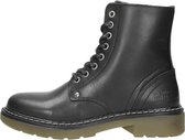 SUB55 Meisjes veterboots Veterschoen hoog - zwart - Maat 32