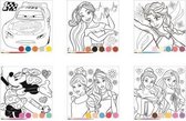 6x Schilderset Disney - schilderen - prinses - cars - mickey mouse - prinsessen - speelgoed - Viros