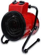 TETRA DE-3R - Draagbare elektrische kachel - Heater - 220V - Rood