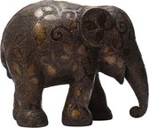 Golden Clovers 15 cm Elephant parade Handgemaakt Olifantenstandbeeld