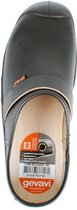 Gevavi Next - 1240/00 gesloten schoenklomp PU S3 | Maat 40 | Zwart