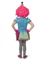 Regenboog Clown Meisje - Maat: 92