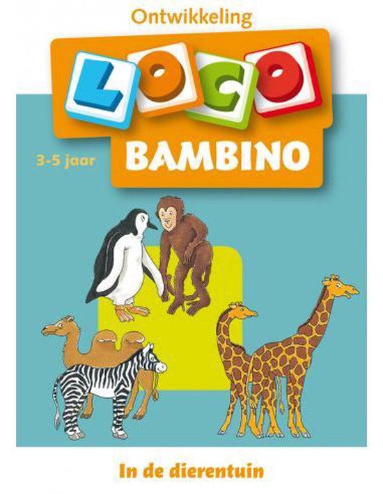 Afbeelding van het spel Loco Bambino - Boekje - In de dierentuin - 3/5 Jaar