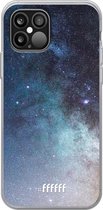 iPhone 12 Pro Max Hoesje Transparant TPU Case - Milky Way #ffffff