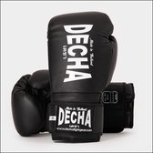 Decha Pro Performance - Leren (kick)bokshandschoen - Zwart/Wit - 14 oz