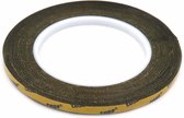 Tesa 51965 - Double sided adhesive Black 6mm x 25meter - Dubbelzijdige Tape Zwart 6mmx25m