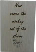 Monkey wandbord, dutch speakwords