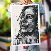 Poster - Bob Marley - 70 X 50 Cm - Multicolor