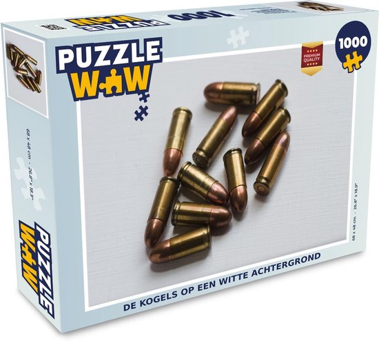 Puzzel 1000 stukjes volwassenen Kogels 1000 stukjes - De kogels PuzzleWow  heeft... | bol.com