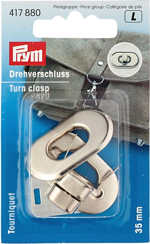 Prym Ringen voor Tassen 35mm Zilver - 2 Stuks