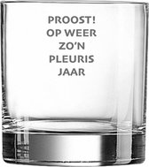 Whiskey Proost op weer zo'n pleuris jaar