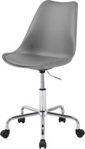 Maison's Stoel –  Bureaustoel – Office Chair – Kantoor stoel – Zithoogteverstelling – Draaiende stoel – Grijs