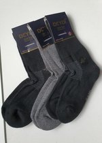 Badstof lamswollen sokken (wandelsokken) - 3 paar - 36/41