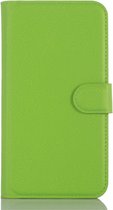 Huawei G8 Hoesje Groen met Opbergvakjes