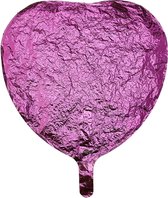 Standard Heart Metallic Lavender Foil Balloon S15 Bulk