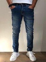 MASKOVICK Heren Jeans Milano stretch SlimFit -  MediumUsed - W42 X L34