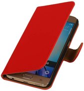 Wicked Narwal | bookstyle / book case/ wallet case Hoes voor Samsung galaxy j2 2015 J200F Rood