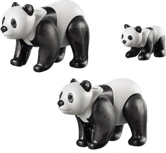 PLAYMOBIL Family Fun 2 Panda's met baby - 70353 - PLAYMOBIL