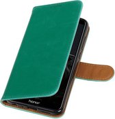 Wicked Narwal | Premium PU Leder bookstyle / book case/ wallet case voor Huawei P Smart Groen