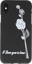 Wicked Narwal | TPU Hoesje Back Cover voor iPhone X Rose