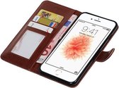 Wicked Narwal | iPhone 7/8 Plus Portemonnee hoesje booktype wallet case Bruin