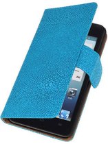 Wicked Narwal | Devil bookstyle / book case/ wallet case Hoes voor Huawei Huawei Ascend G510 Turquoise