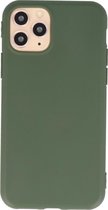 Wicked Narwal | Premium Color TPU Hoesje voor iPhone 11 Pro Max Donker Groen