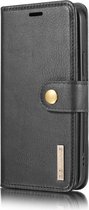 DG Ming iPhone 12 Mini Hoesje 2-in-1 Book Case en Back Cover Zwart