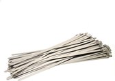 RVS Kabelbinders 12,7 x 500 mm   -  zak 100 stuks   -  Tiewraps   -  Binders