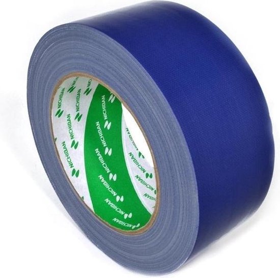 Matrix optocht lint Nichiban 1200 Duct Tape 50mm/25m Blauw - Originele Gaffa Tape Blauw |  bol.com