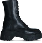 Sacha - Dames - Vivian Hoorn x  zwarte veterboots - Maat 39