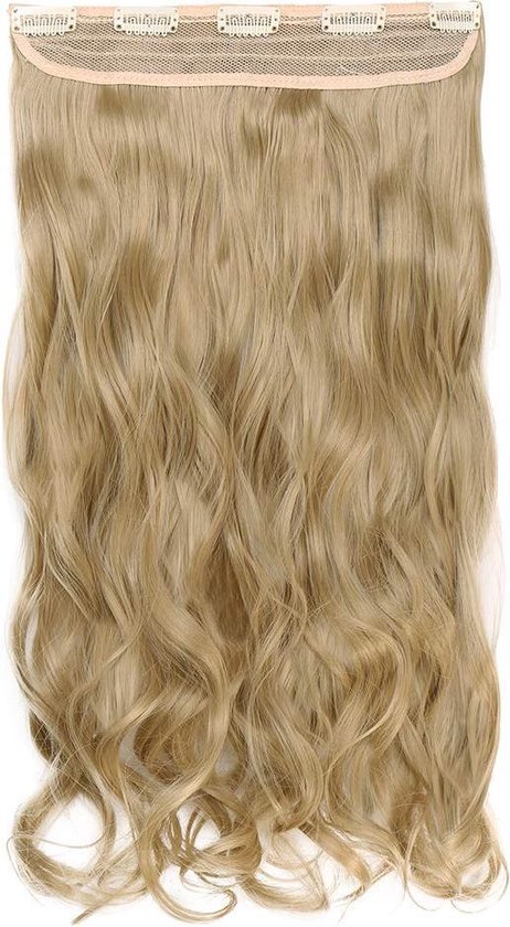 Vervloekt Wegenbouwproces Montgomery Loose wave 1 Baan 5 Clips in Synthetisch Hair Extensions kleur:22 blond  55cm Clip In... | bol.com