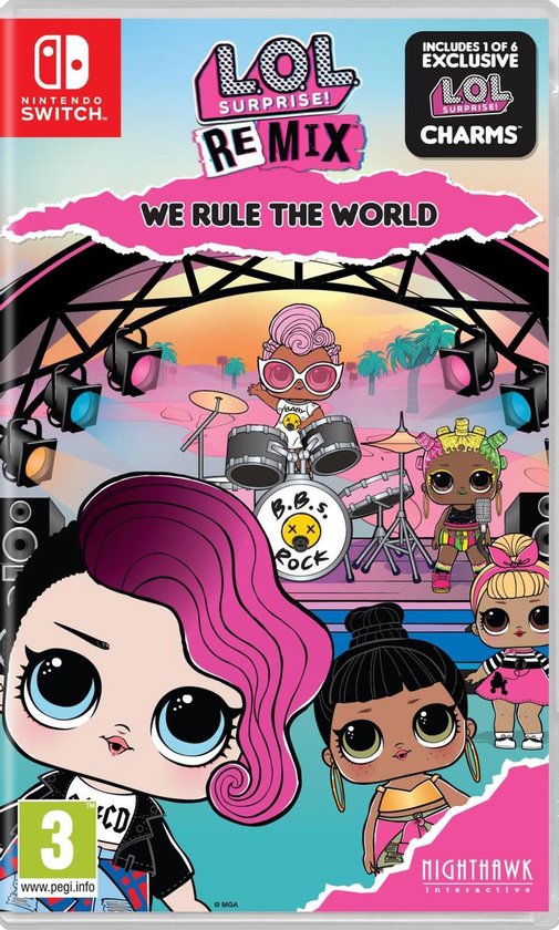 Lol Surprise! – Remix Edition: We Rule The World / Switch