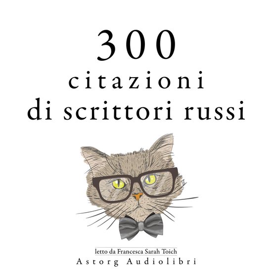 300 citazioni di scrittori russi - cover